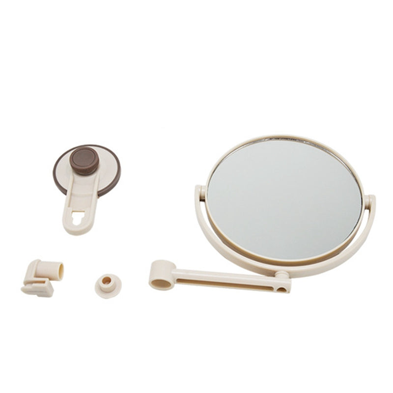 Rotatable Wall-Mounted Cosmetic Mirror Without Perforation